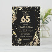 Invitation Tiara Parties scintillant Talons Diamants Boucles  (Debout devant)