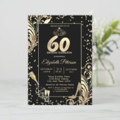 Invitation Tiara Parties scintillant Talons Diamants Tourbill (Debout devant)