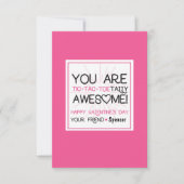 Invitation Tic Tac Toe Valentine personnalisable (Devant)