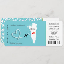 Ticket Pass Mariage Destination Gibraltar