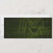 Invitation Ticket pour une fête d'anniversaire avec éclairage (Dos)