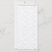 Invitation Ticket Prom Trend,toutes les occasions, (Dos)