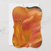 Invitation Tiger Lily Wedding shower (Dos)