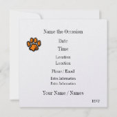 Invitation Tiger Paw (Dos)