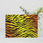 Invitation Tiger Stripes (Debout devant)