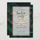 Invitation Tigre caché dans le Foliage (Devant / Derrière)