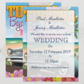 Invitation Tijuana Basse Californie Mexique affiche de voyage (Devant / Derrière)