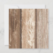 Invitation Tiki Beach Bar | Mer tropicale coucher de soleil A (Dos)