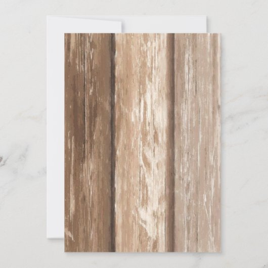 Invitation Tiki Beach Bar | Mer tropicale coucher de soleil A (Dos)