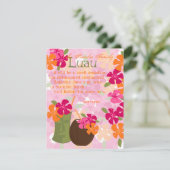 Invitation Tiki Blossoms (Debout devant)