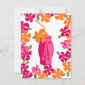 Invitation Tiki Blossoms (Dos)