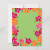 Invitation Tiki Blossoms (Dos)