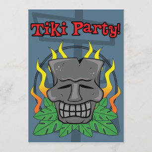 Invitation Tiki Party