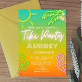 Invitation Tiki Party - Anniversaire