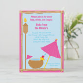 Invitation Tikki Torch Party (Debout devant)