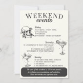 Invitation Til Death Do Us Party Bachelorette Cocktail (Dos)