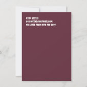 Invitation Till Death Do Us Part (Dos)