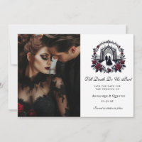 Till Death Do Us Part Élégante Goth Photo Save the