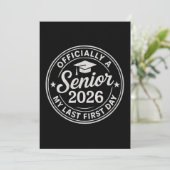 Invitation Timbre du premier jour Senior 2026 (Debout devant)