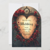 Invitation Timeless Love –Victorian Gothic Wedding Collection (Devant)