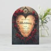 Invitation Timeless Love –Victorian Gothic Wedding Collection (Debout devant)