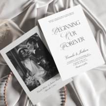 Timeless Old Money Black and White Wedding