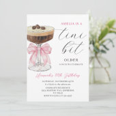 Invitation Tini Bit Ancien Chic Espresso Martini (Debout devant)