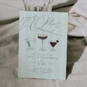 Invitation Tini Bit Ancien Martini Adulte Anniversaire