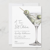 Invitation Tini Bit Ancien Martini Adulte Anniversaire (Devant)