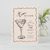 Invitation Tini Bit Anniversaire 30e fête d'anniversaire (Debout devant)