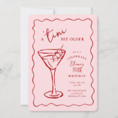 Invitation Tini Bit Older 30th Birthday Party (Devant)