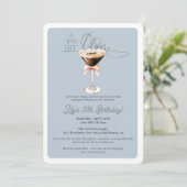 Invitation Tini Bit plus vieux Espresso Martini 30e anniversa (Debout devant)