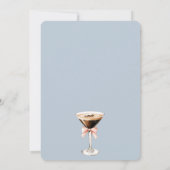 Invitation Tini Bit plus vieux Espresso Martini 30e anniversa (Dos)