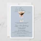 Invitation Tini Bit plus vieux Espresso Martini 30e anniversa (Devant)