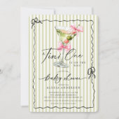 Invitation Tini One Baby shower (Devant)