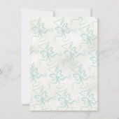 Invitation Tini un peu plus vieux Martini Bow Funky Anniversa (Dos)