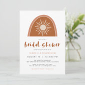 Invitation TINLEY Boho Terre cuite Soleil Pluie Arc-en-ciel S (Debout devant)