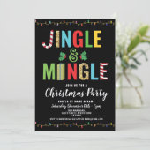 Invitation Tintez et mélangez l'invitation de vacances de (Debout devant)