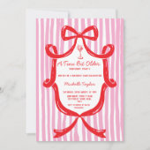 Invitation Tiny Bit Older Whimsical Martini Adult Birthday (Devant)