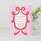 Invitation Tiny Bit Older Whimsical Martini Adult Birthday (Debout devant)