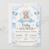 Invitation Tiny Blessing Baby Shower Elegant Design (Dos)