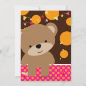 Invitation Tiny Teddy Bear (Dos)