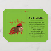 Invitation Tio De Nadal (Devant / Derrière)