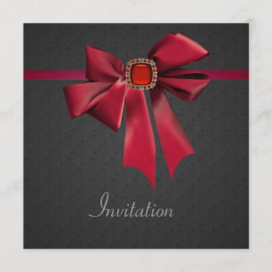Invitation Tir à l'arc rouge vintage Party de toute occasion 
