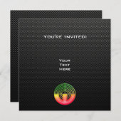 Invitation Tir lisse de sport (Devant / Derrière)