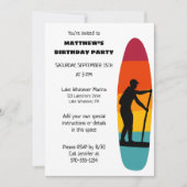 Invitation Tirez-vous vers le haut Paddle Board SUP Custom Pa (Devant)