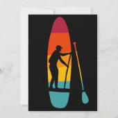 Invitation Tirez-vous vers le haut Paddle Board SUP Custom Pa (Dos)