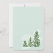 Invitation Tis l'invitation de fête de vacances d'hiver de (Dos)