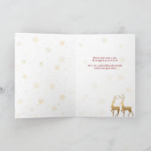 Invitation 'Tis Season Red Styliszed Business Greeting (Intérieur)