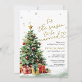 Invitation Tis the Season to be Married Bridal Shower (Devant)